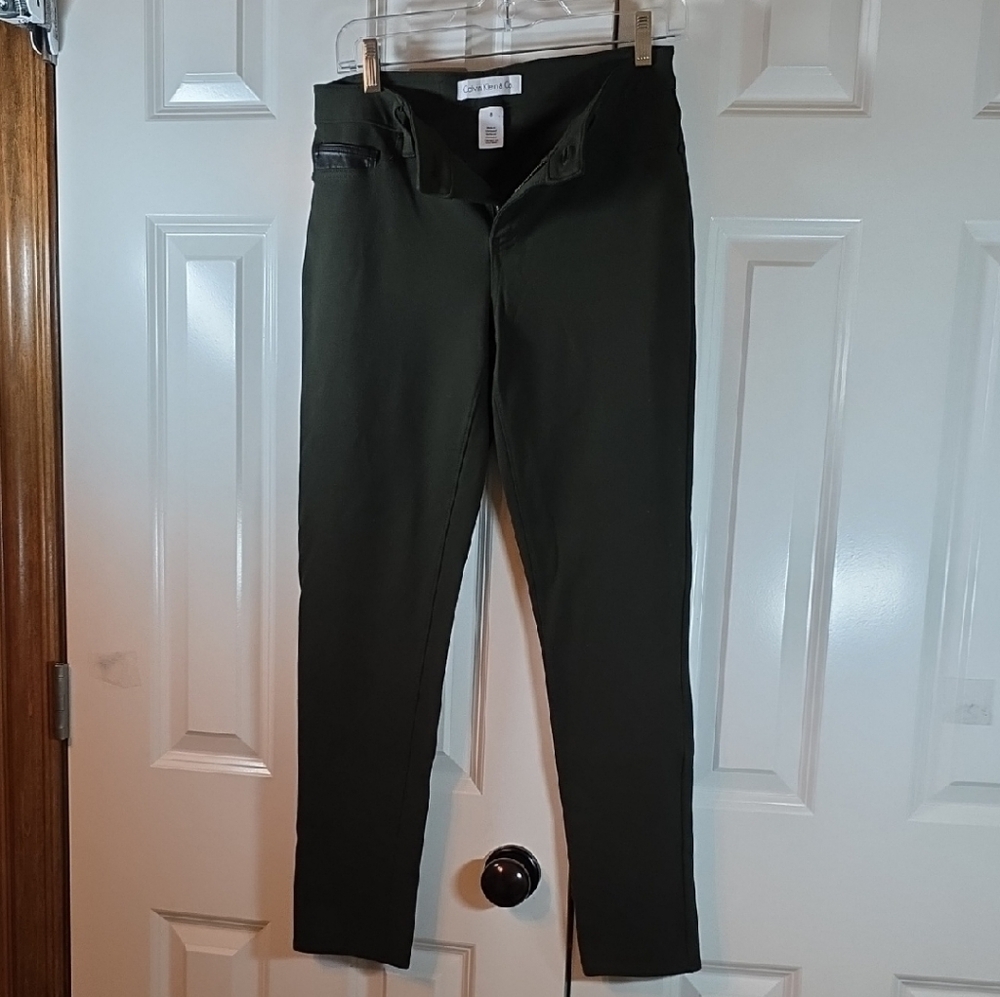 Calvin Klein Dark Green‎ Women's Skinny Jeans